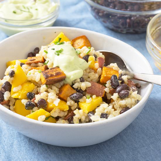 Avocado Brown Rice Bowl