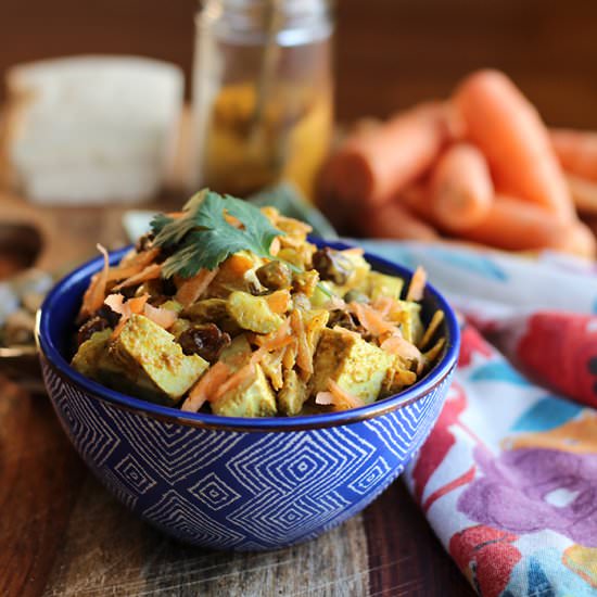 Curried Tofu Salad