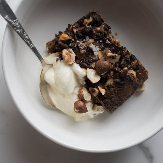 Hazelnut Blondies