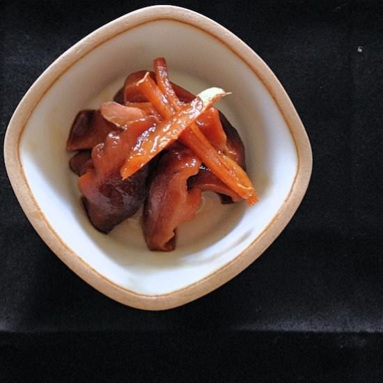 Shiitake Mushroom Side Dish