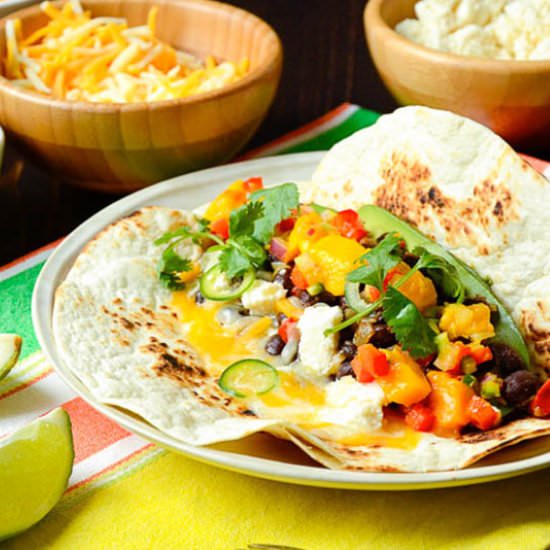 Smoky Black Bean Tacos