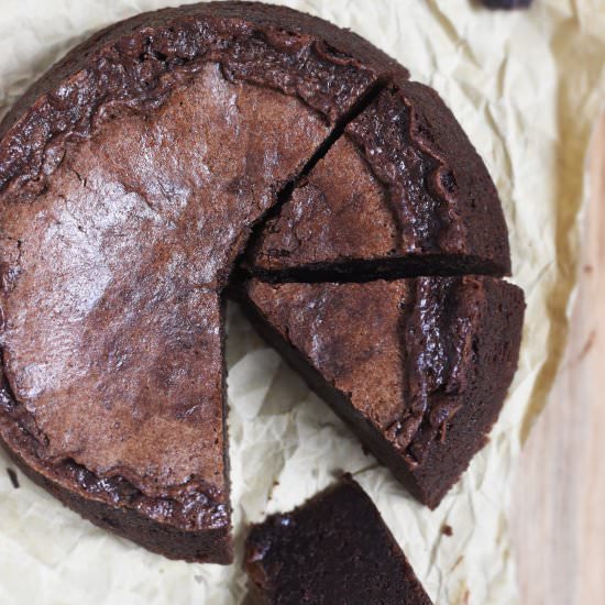 French Chocolate Fondant Cake