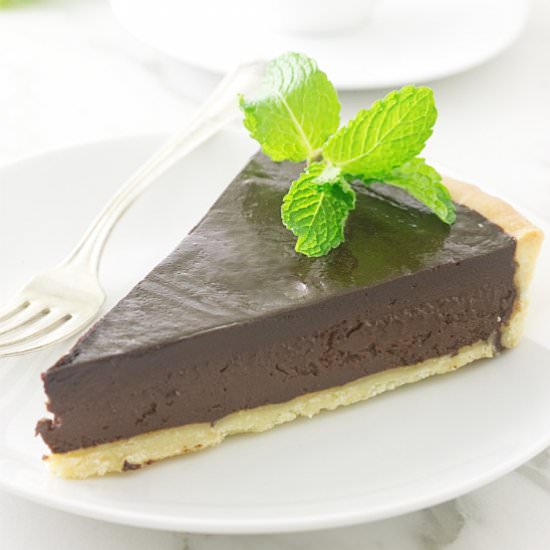 Chocolate Mint Tart