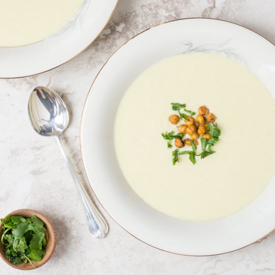 Curried Cauliflower Blender Soup