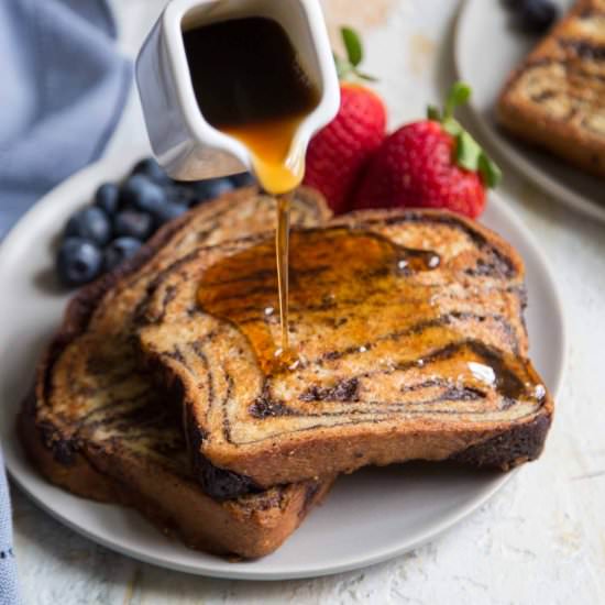 Chocolate Babka French Toast