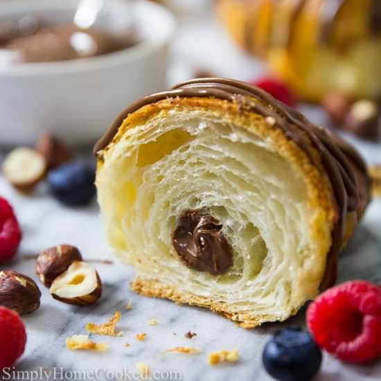 Nutella Croissants
