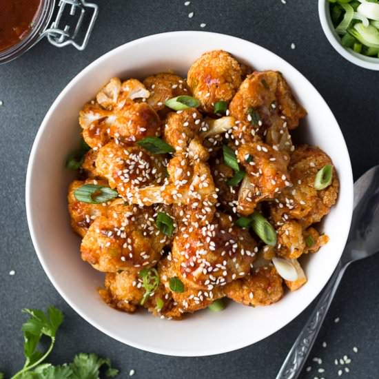 Crispy Chili Cauliflower