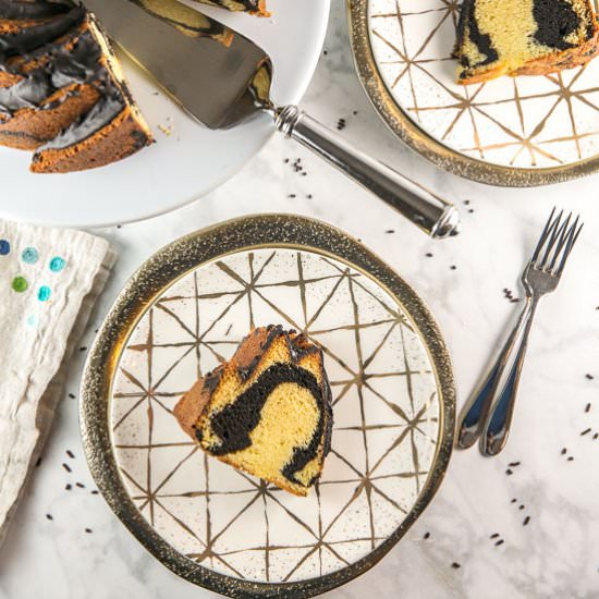 Marble Bundt Cake