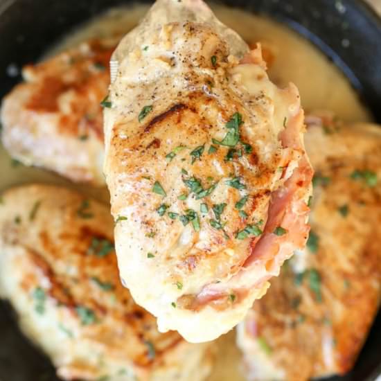 Ham Cheese Stuffed Chicken Breast