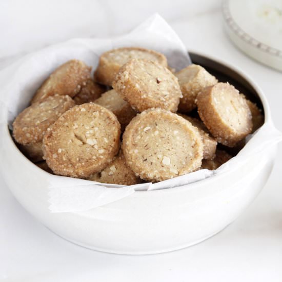 Slice and Bake Coffee Cookies