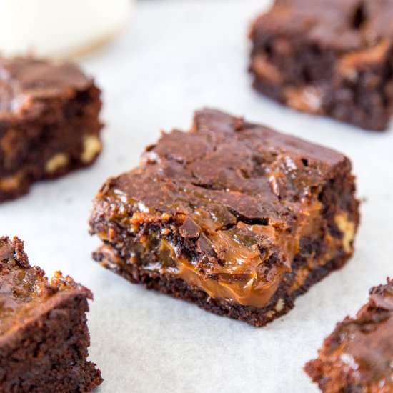 Dulce de Leche Brownies