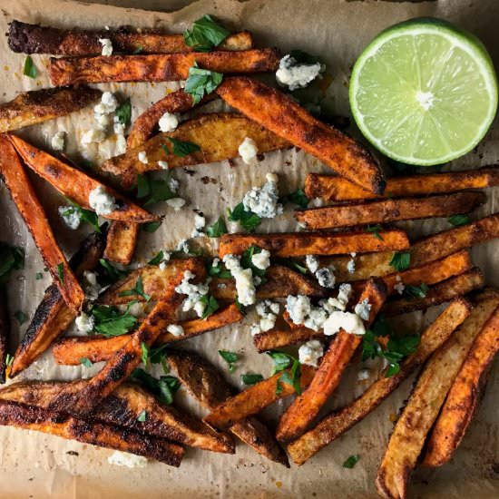 Baharat & Blue Oven Fries