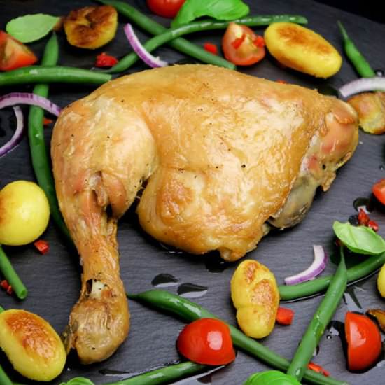 French confit of chicken