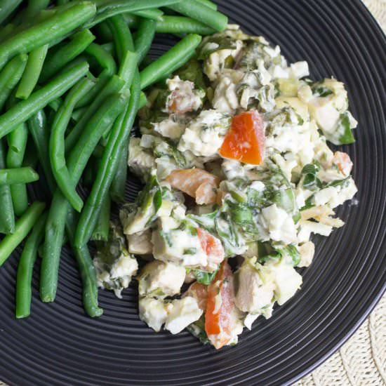 Mediterranean Chicken Casserole