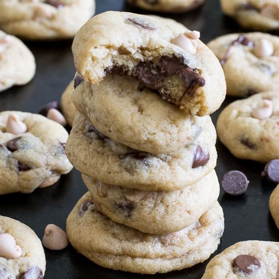 Sea Salt Caramel Chip Cookies