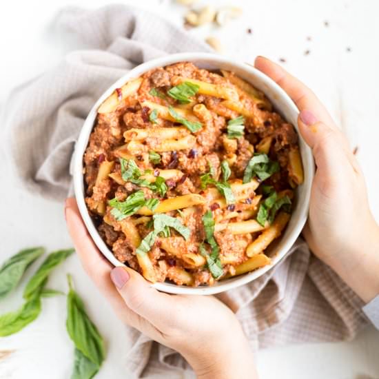 Creamy Penne Arrabbiata