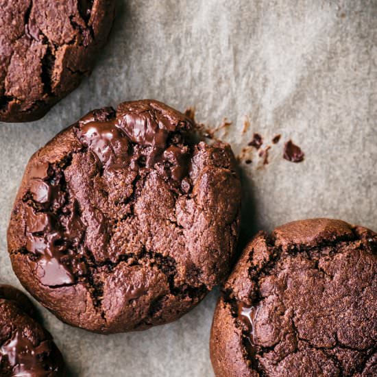 Double Chocolate Cookies