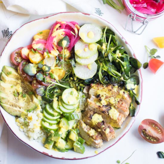 Cauliflower Rice Detox Bowl