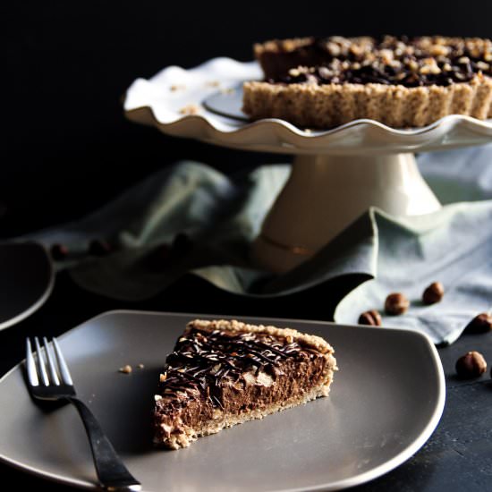 Chocolate-Hazelnut Tart