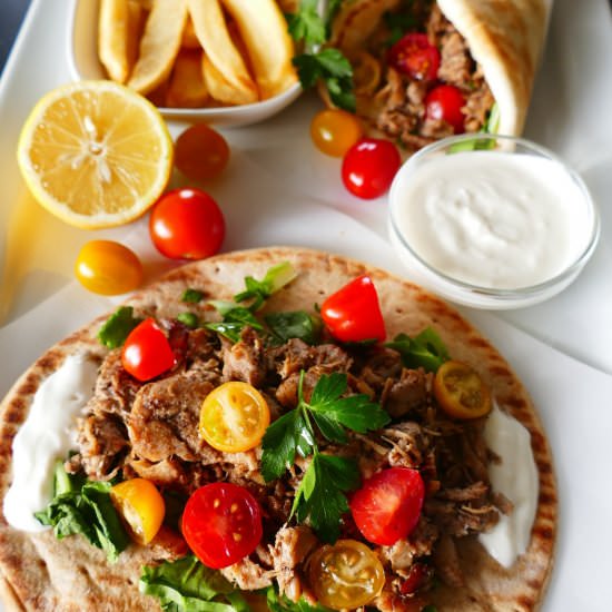 Instant Pot Chicken Shawarma