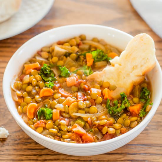Lentil and Kale Soup