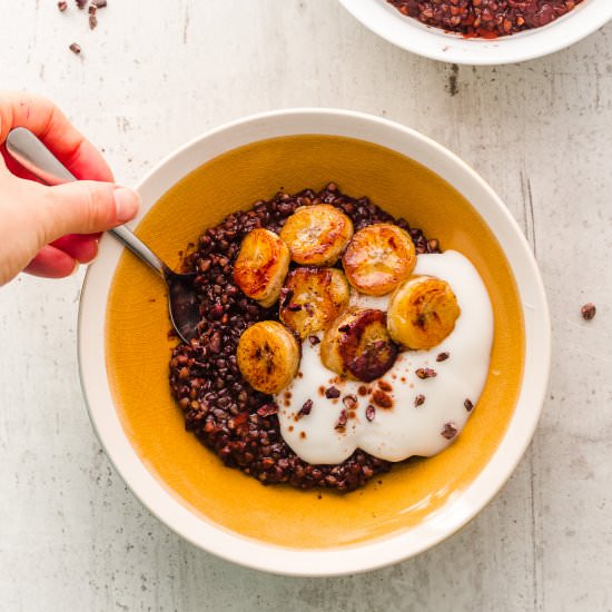 Chocolate-Buckwheat Porridge