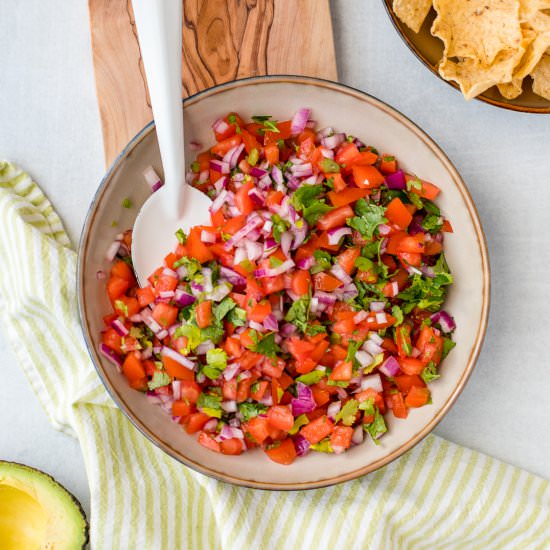 Homemade Pico De Gallo