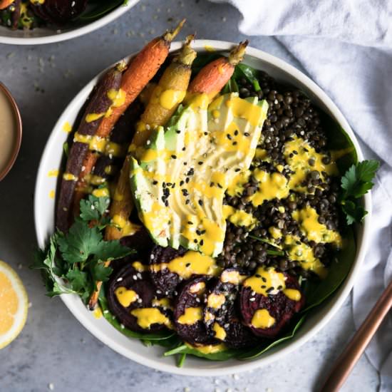 Rainbow Power Salads