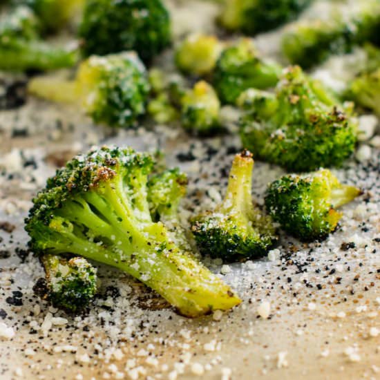 Oven Roasted Frozen Broccoli