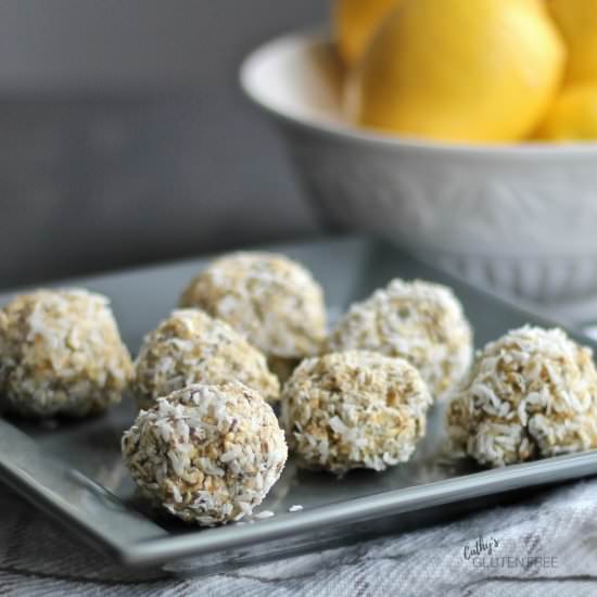 Lemon Coconut Chia Balls