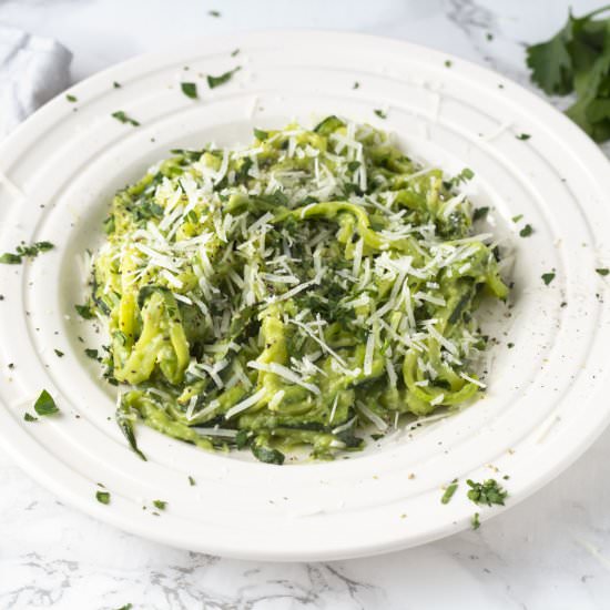 Creamy Roasted Garlic Avocado Sauce