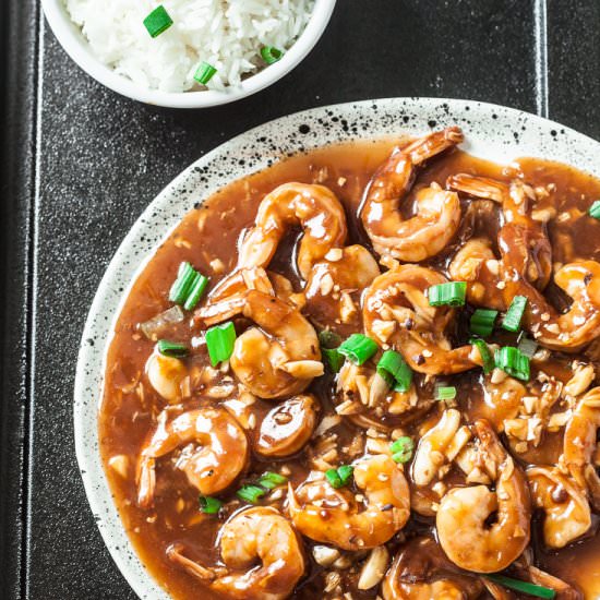 Garlic Szechuan Shrimp
