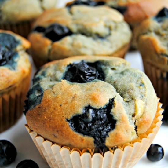 Gluten-Free Blueberry Banana Muffin
