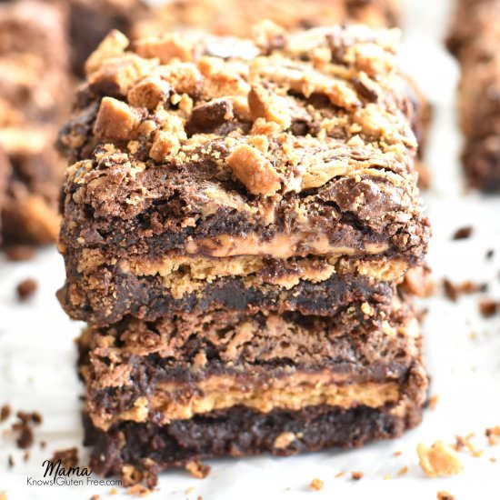 Chocolate Peanut Butter Brownies