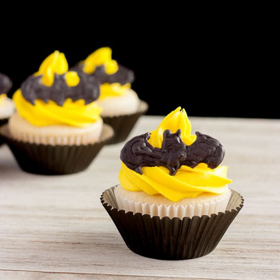 Batman Cupcakes