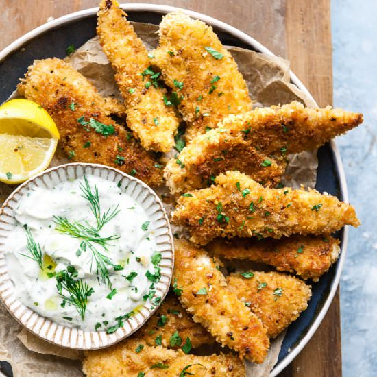CRISPY GOLDEN MOROCCAN OVEN FRIED Chicken