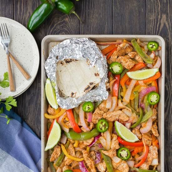 Sheet Pan Fajitas