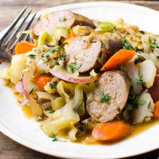 Irish Banger Skillet Dinner