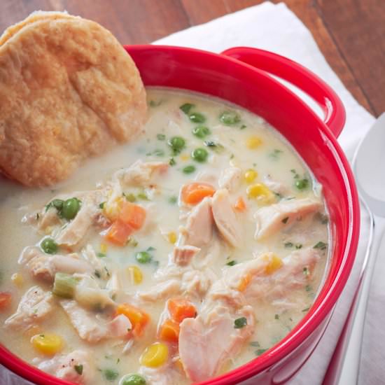 Chicken Pot Pie Soup
