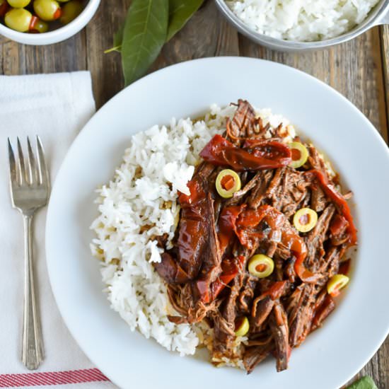 Slow Cooker Ropa Vieja