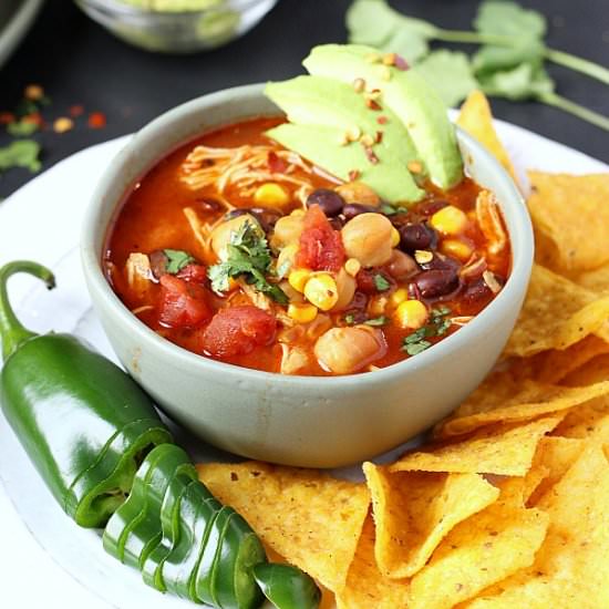 Instant Pot Mexican Chicken Soup
