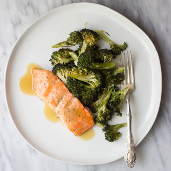 Maple Mustard Salmon