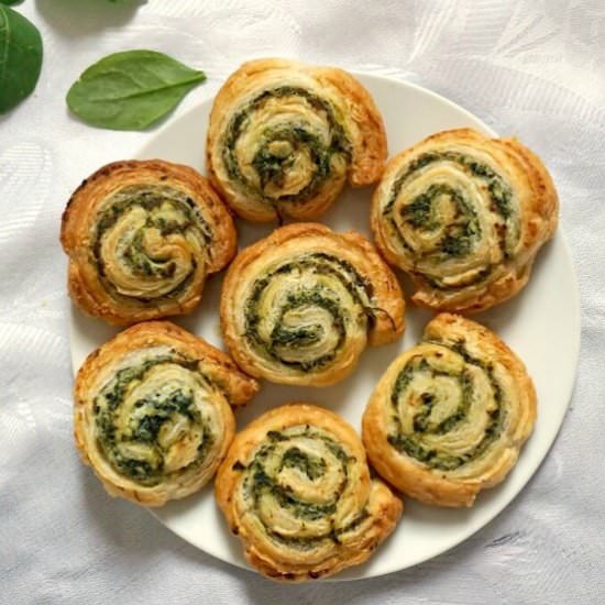 Spinach Pinwheels