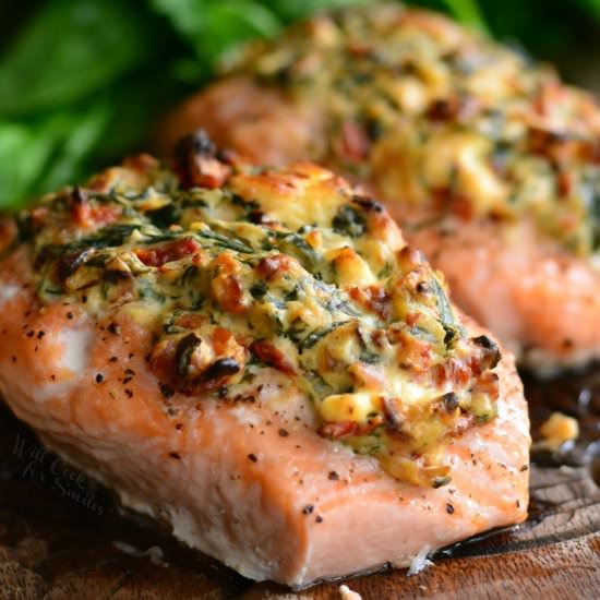 Stuffed Salmon