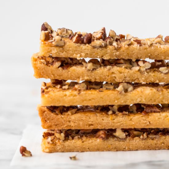 Pecan Toffee Bars