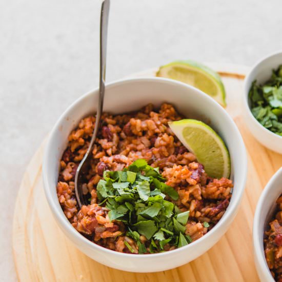 Instant Pot Rice & Beans