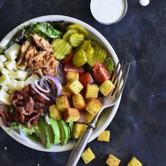 Keto BBQ Chicken Salad Bowls
