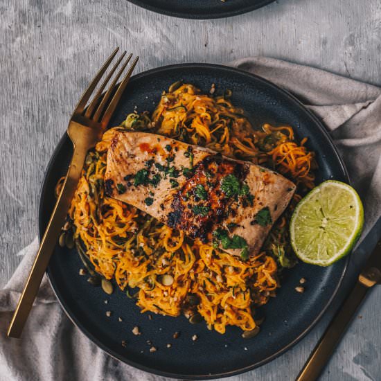 PALEO NO NOODLE VEGGIE PAD THAI
