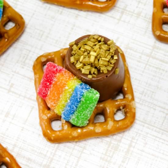 Pot of Gold Pretzels