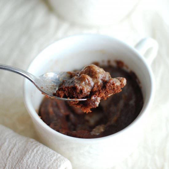 Molten Chocolate Mug Cake